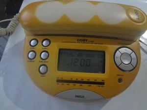 Telefono Coby Radio-reloj-despertador Usado