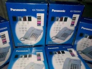 Telefono Panasonic Kx-ts500mx.nuevos.blanco O Negro