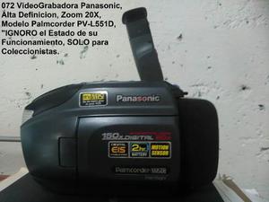 Videograbadora Usada De Coleccion Panasonic Modelo Pv-l551d