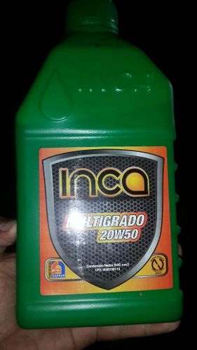 Aceite 20w50 Inca Mineral
