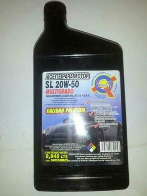Aceite De Motor 20w50 Mineral Sellado.