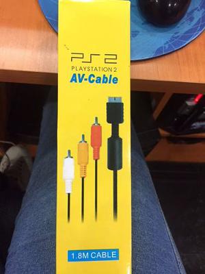 Cable De Audio Y Video Playstation 2