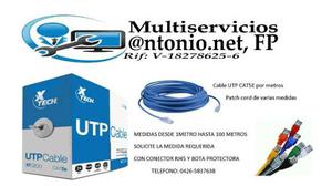 Cable Utp Cat5e Por Metro