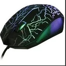 Mouse Gaming Gamers Alambrico Con Luces.