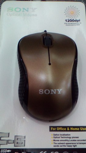 Mouse Optico Sony Usb  Dpi