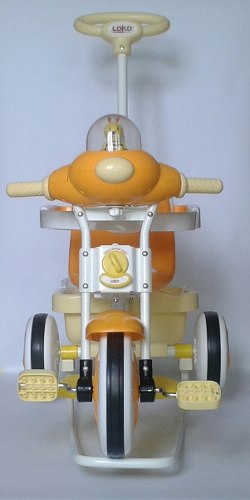 Triciclo Coche Para Bebe 4 En 1 Marca Loko Toys