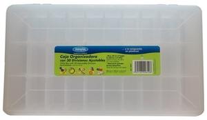 Caja Organizadora Con 30 Divisiones Manaplas