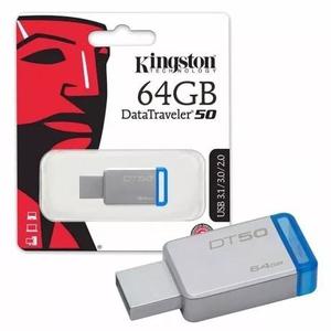 Flashdrive Kingston Pen 64gb Usb Datatraveler Dt50