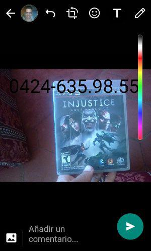 Injustice Ps3 Venta