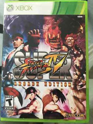 Juego De Xbox 360 / Super Street Fighter 4