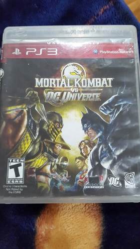 Juego Mortal Kombat Vs Dc Universe Ps3