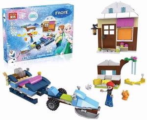 Lego Frozen 205 Piezas Casa Muñeca Anna Juguetes Niña