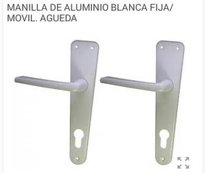 Manilla De Aluminio Fija/movil Para Cerraduras De Emb