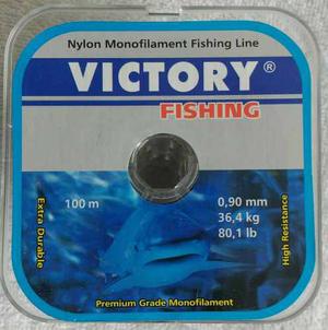 Nylon De Pesca Marca Victory 0,90 Mm0,90 Mm