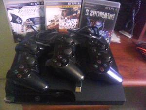 Play 3 Ps3 Slim De 320gb Vendo O Cambio Por Celular