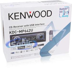 Radio Reproductor Kenwood Kdc-mp642u Bluetooth Mp3 Usb Ipod