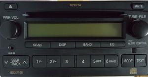 Radio Reproductor Mp3 Toyota Hailux  Original Como Nuevo