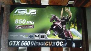 Vendo Gtx 560 Oc Edition Asus 1gb Ddr5 En Su Caja Como Nueva