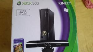 Xbox 360 Con Kinect Usado Como Nuevo 4gb + 7 Juegos