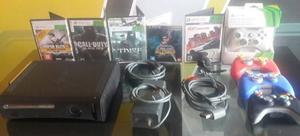 Xbox 360 Elite Como Nuevo + Accesorios Y Juegos