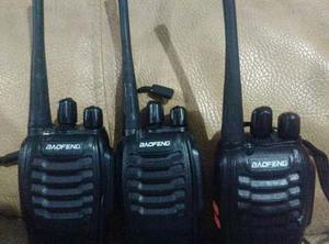 3 Radios Baofeng Remate. Sin Cargador