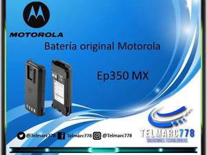 Bateria Para Radio Ep350 Mx Motorola Original