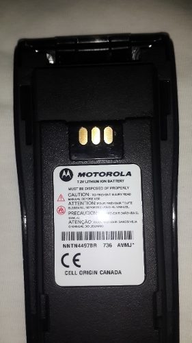 Bateria Para Radios Motorolas Originales Modelo Nntnbr