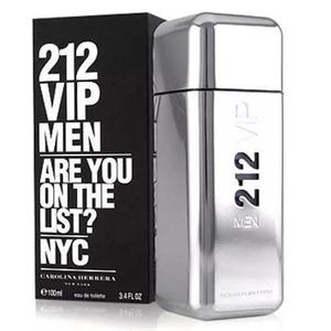 Colonia 212 Vip For Men By Carolina Herrera, 100ml Edt Spray