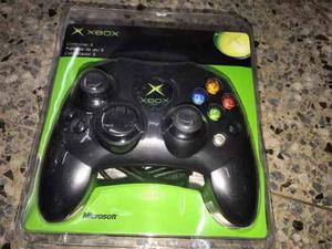 Control Xbox Negro Blister X-box Palancas Nuevo Original