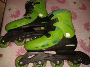 Patines Lineales Ajustables Talla De La 39 A 42