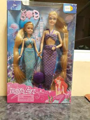 Barbie Defa Lucy Dos Muñecas Con Accesorios