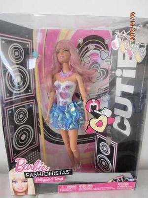 Barbie Fashionista Hollywood Divas Con Música Y Luces