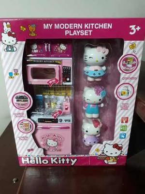 Cocina Cocinita Peppa Pig Y Hello Kitty