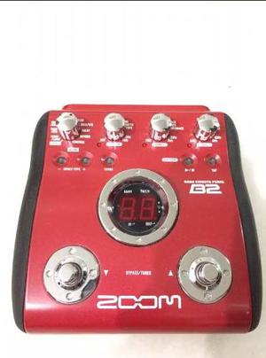 Pedal Multiefecto Para Bajo Zoom B2