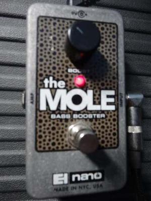 The Mole Bass Booster Electro Harmonix Pedal Bajo Guitarra