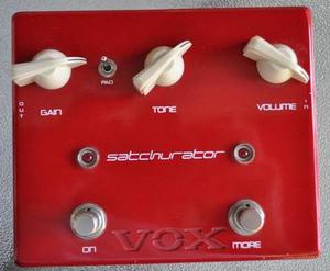 Vox Satchurator Pedal De Efecto Distortion Guitarra