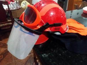 Casco Msa Gallet Con Su Linterna Msa Bomberos Paramedico