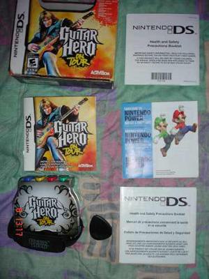 Combo Guitar Hero Ds: Guitar Grip + Pajilla + Caja Original