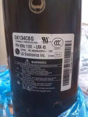 Compresor Rotativo Lg btu, Mod. Qk134cbg 110v. Sin Uso