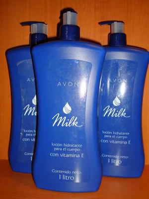 Crema Avon Milk 1 Litro Oferta