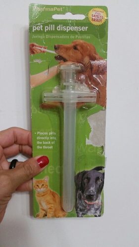 Jeringa Dispensadora De Pastillas Para Tu Mascota. Pharmapet