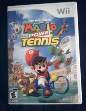 Juego De Wii Mario Power Tennis (original)