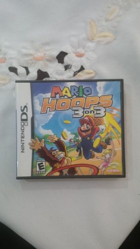Juego Mario Hoops 3 On 3 Nintendo Ds Usado