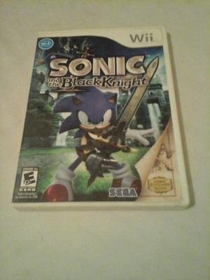 Juego Original De Sonic And The Black Knight Wii