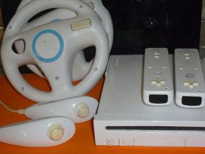 Nintendo Wii Con Accesorios