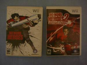 No More Heroes 1 Y 2 Original Para Wii