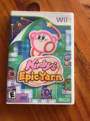 Videojuego Usado Original Wii Kirbys Epicyarn