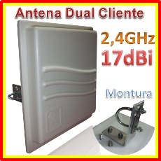Antena Panel Dual 19 Dbi