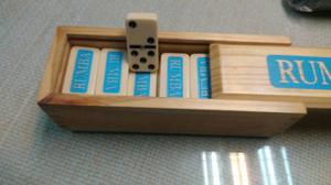 Domino Con Caja De Madera