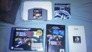 Juego De Nintendo 64 F Zero X Como Nuevo En Caja Cambio